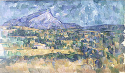 Mont Sainte-Victoire, Cezanne