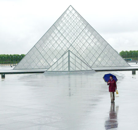 Entrance to the Louvre
